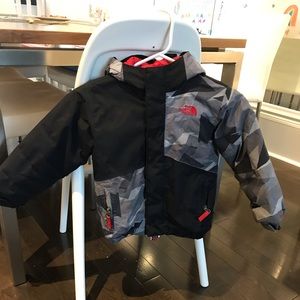 North face toddler 4t jacket and snow pants